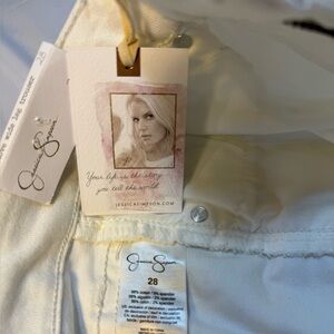 Jessica Simpson Women’s Cream Jeans, Size 28 (NWT):